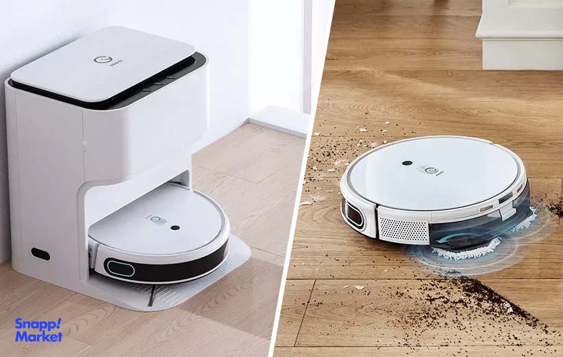 حالتهای مختلف جارو کشیدن جاروبرقیهای رباتیک